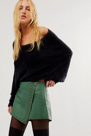 Emmy Mini Studded Skort | Free People (Global - UK&FR Excluded)