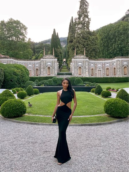 A sexy yet elegant evening dress for dinner at the most beautiful place on Lake Como. 

#LTKsalealert #LTKstyletip