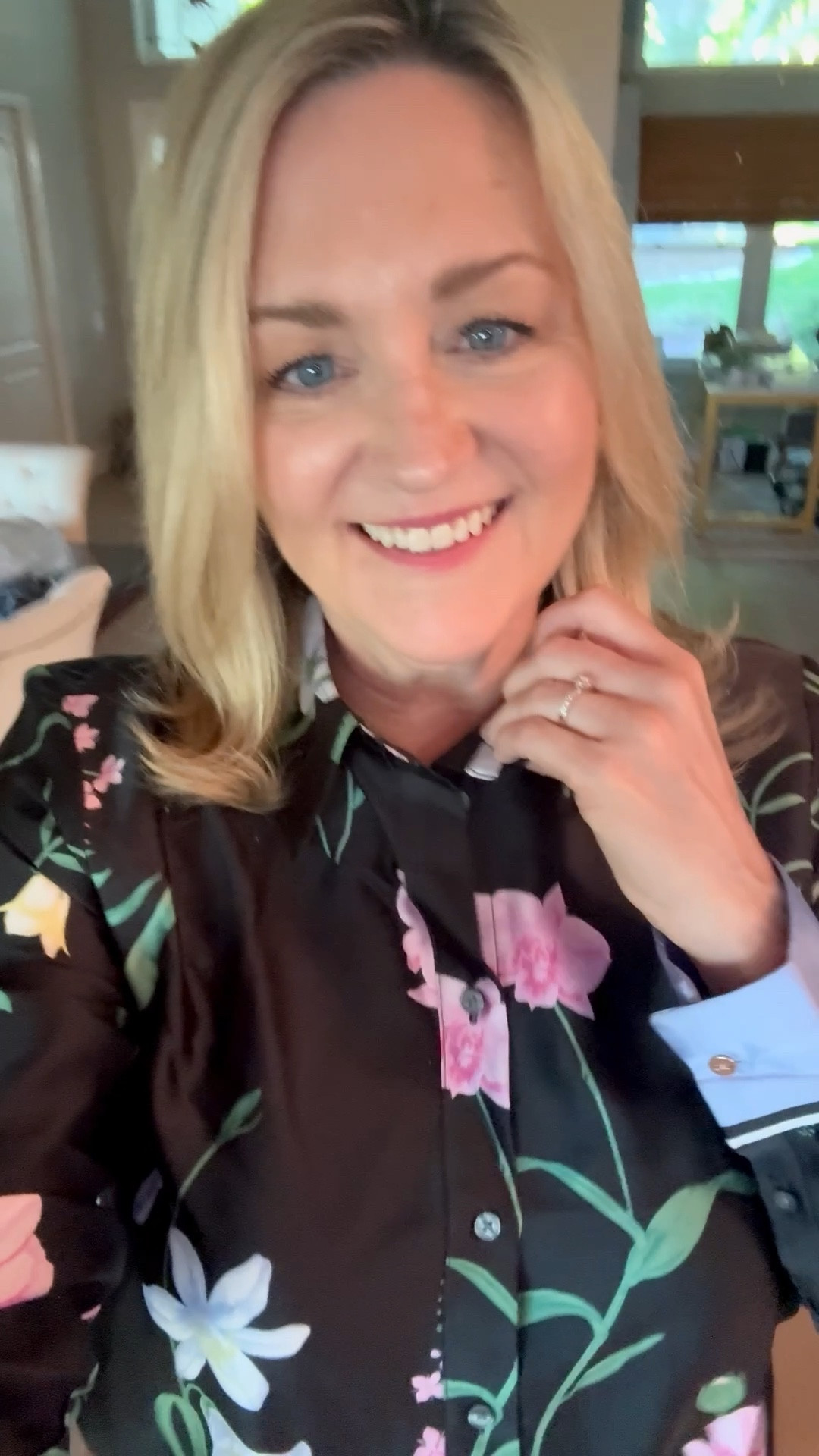 Such a pretty spring blouse I wore to work today.  Work outfit, business casual outfit 

#LTKSeasonal #LTKWorkwear #LTKootd