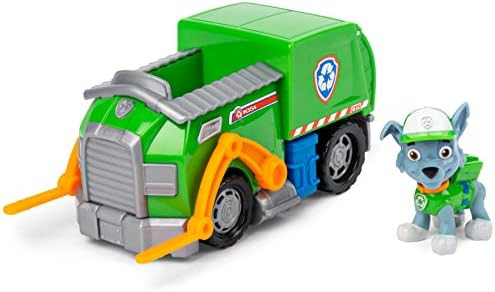 Paw Patrol, Rocky’s Recycle Truck Vehicle with Collectible Figure, for Kids Aged 3 and Up | Amazon (US)