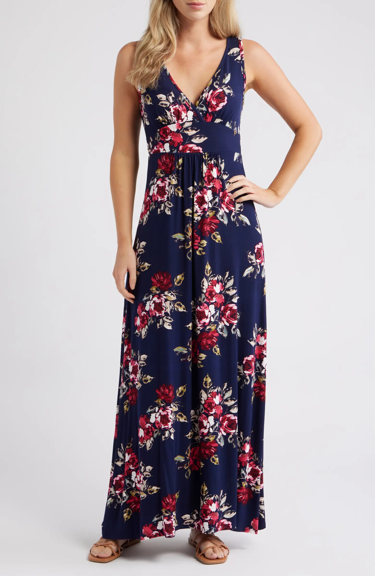 Empire Waist Jersey Maxi Dress | Nordstrom
