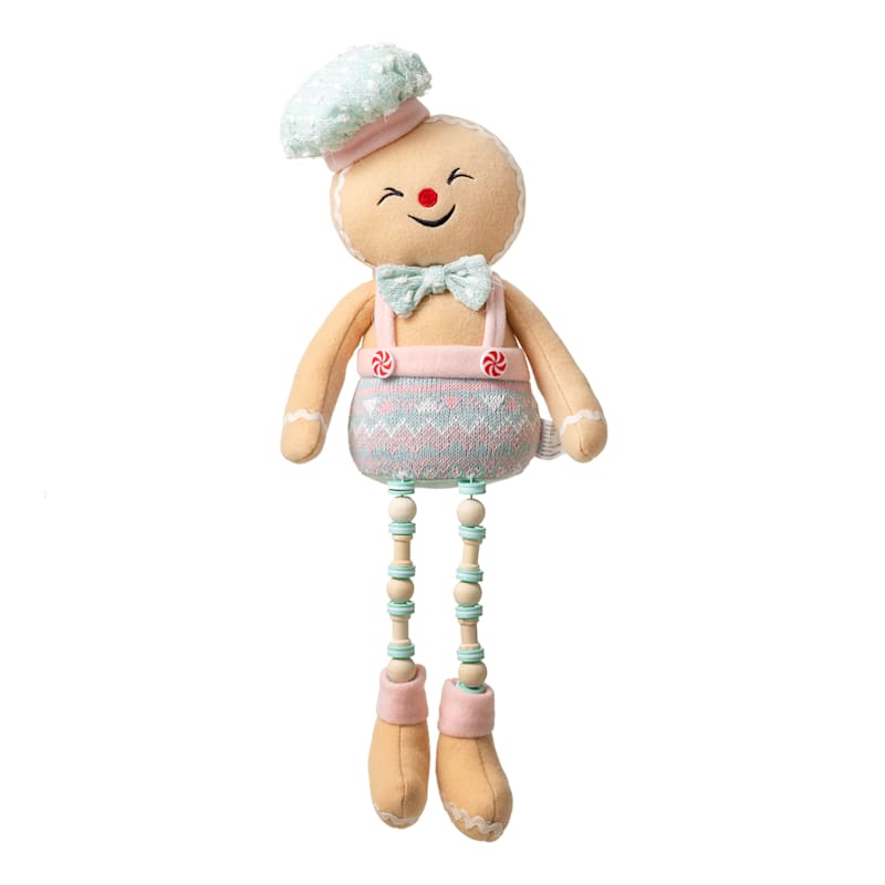 Mrs. Claus' Bakery Gingerbread Boy Shelf Sitter, 20" | At Home