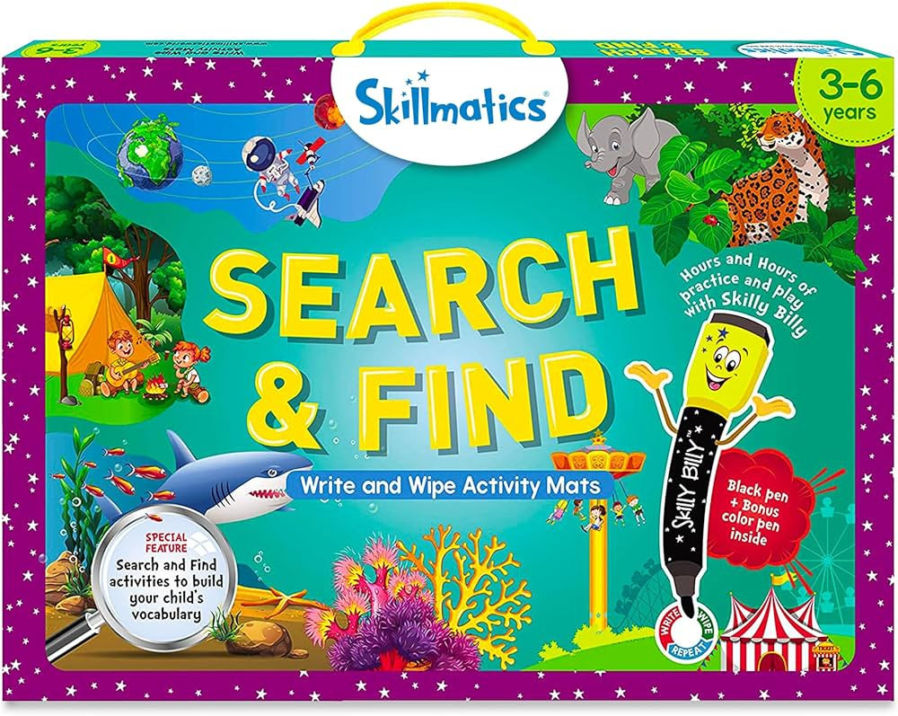 Skillmatics Preschool Learning Activity - Search and Find Educational Game, Perfect for Kids, Tod... | Amazon (US)