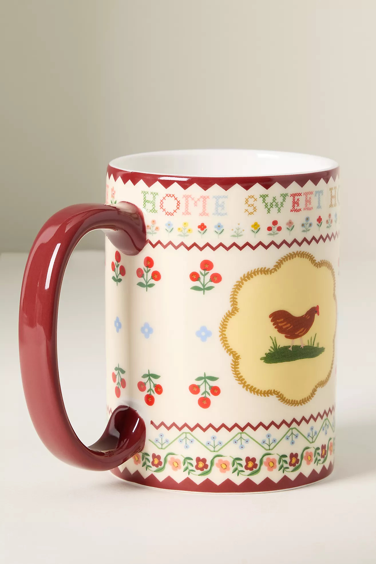 Rifle Paper Co. Home Sweet Home Porcelain Mug | Anthropologie (US)