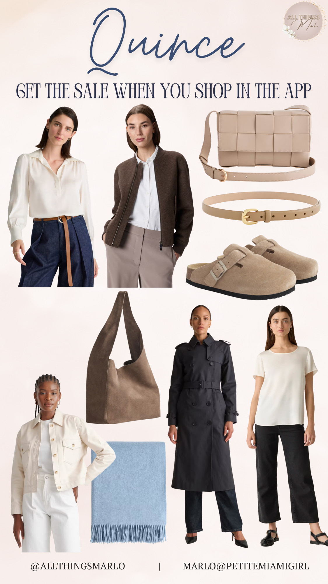 Quince spring sale. 

 #LTKSeasonal #LTKSaleAlert #LTKTravel