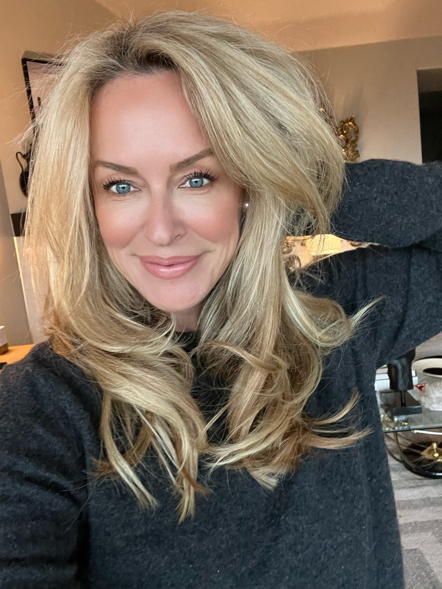 Hot rollers and clips!