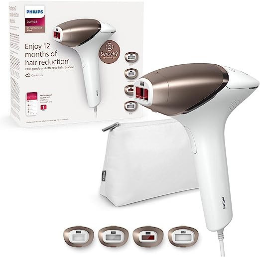Philips Lumea Prestige IPL Hair Removal Device with SmartSkin Sensor, Four Intelligent Attachment... | Amazon (DE)