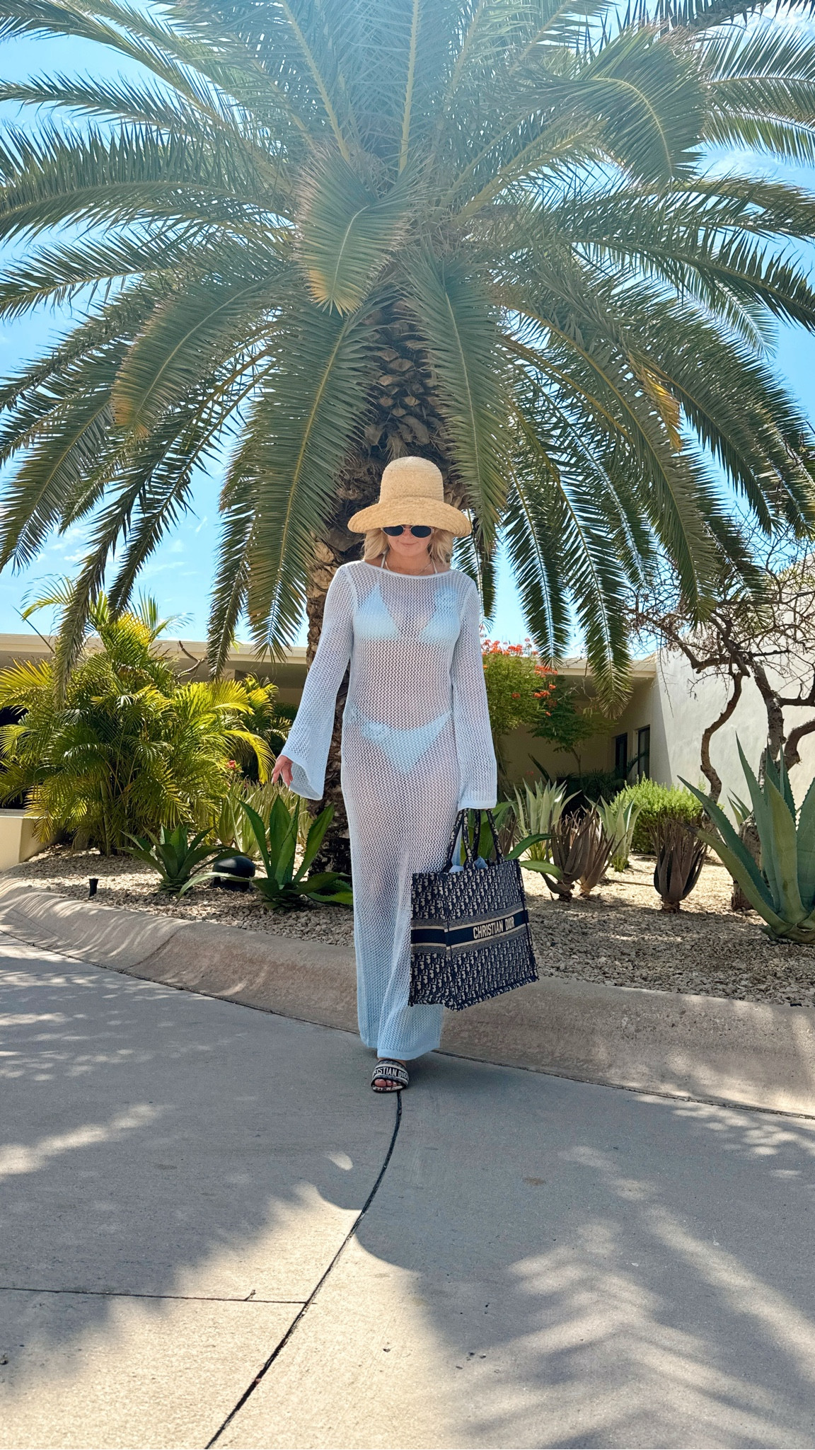 Cabo outfit 

Amazon coverup size SMALL 
Hat attack with SPF 50+

#LTKFindsUnder50 #LTKSwim #LTKTravel