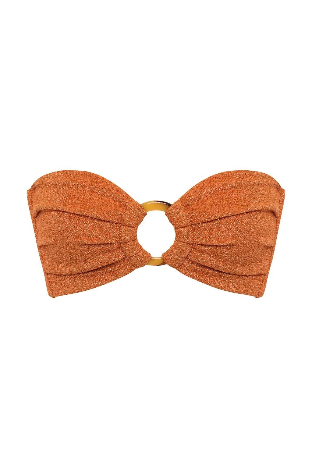 Terra Sparkle Tori Ties Bandeau Bikini Top | Montce