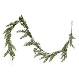 Creative Co-Op 84" L Faux Cedar Garlands, Multi | Amazon (US)