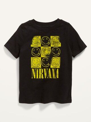 Nirvana&#x26;#153 Graphic Unisex T-Shirt for Toddler | Old Navy (US)