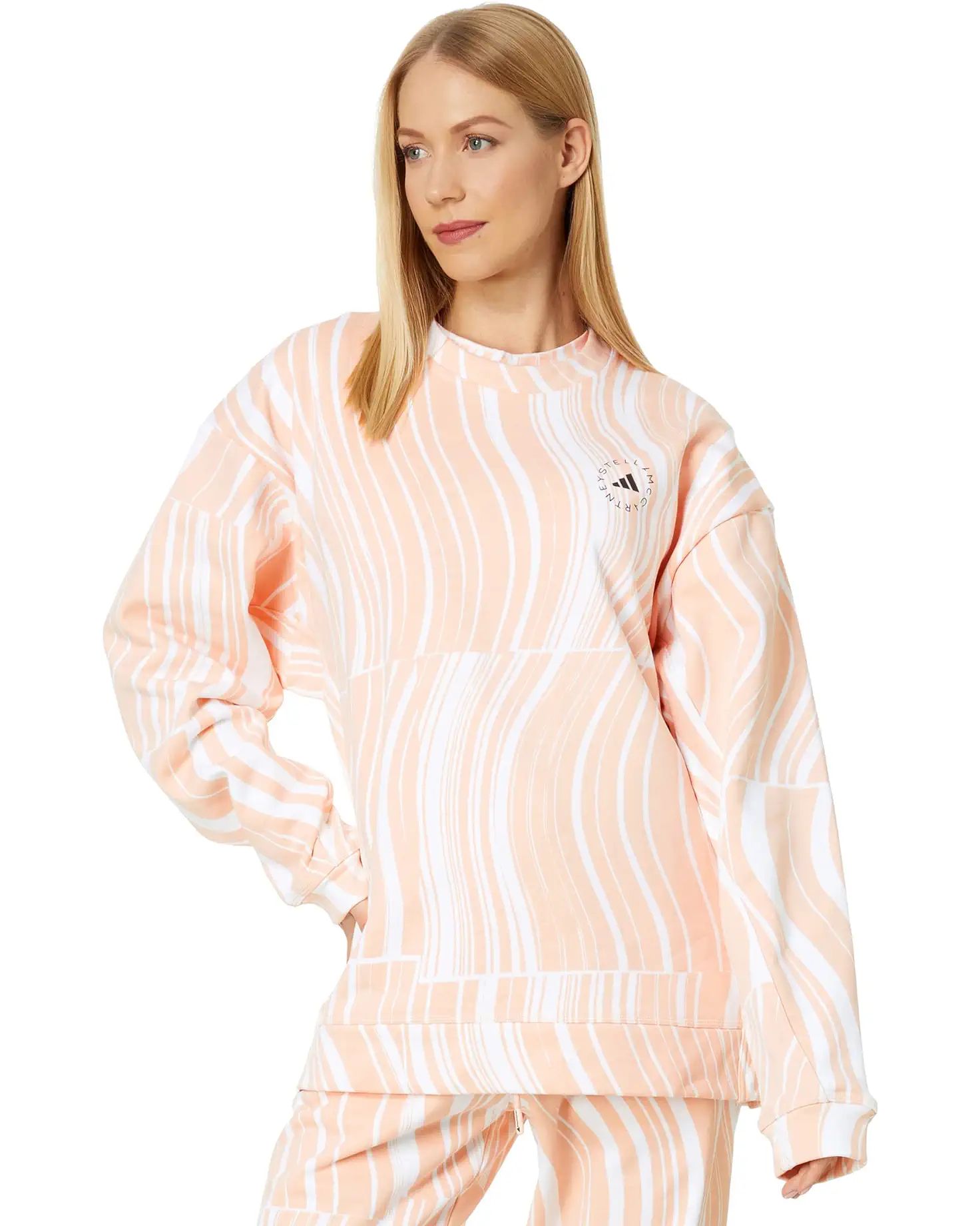 adidas by Stella McCartney TrueCasuals Graphic Sweatshirt HS0986 | Zappos