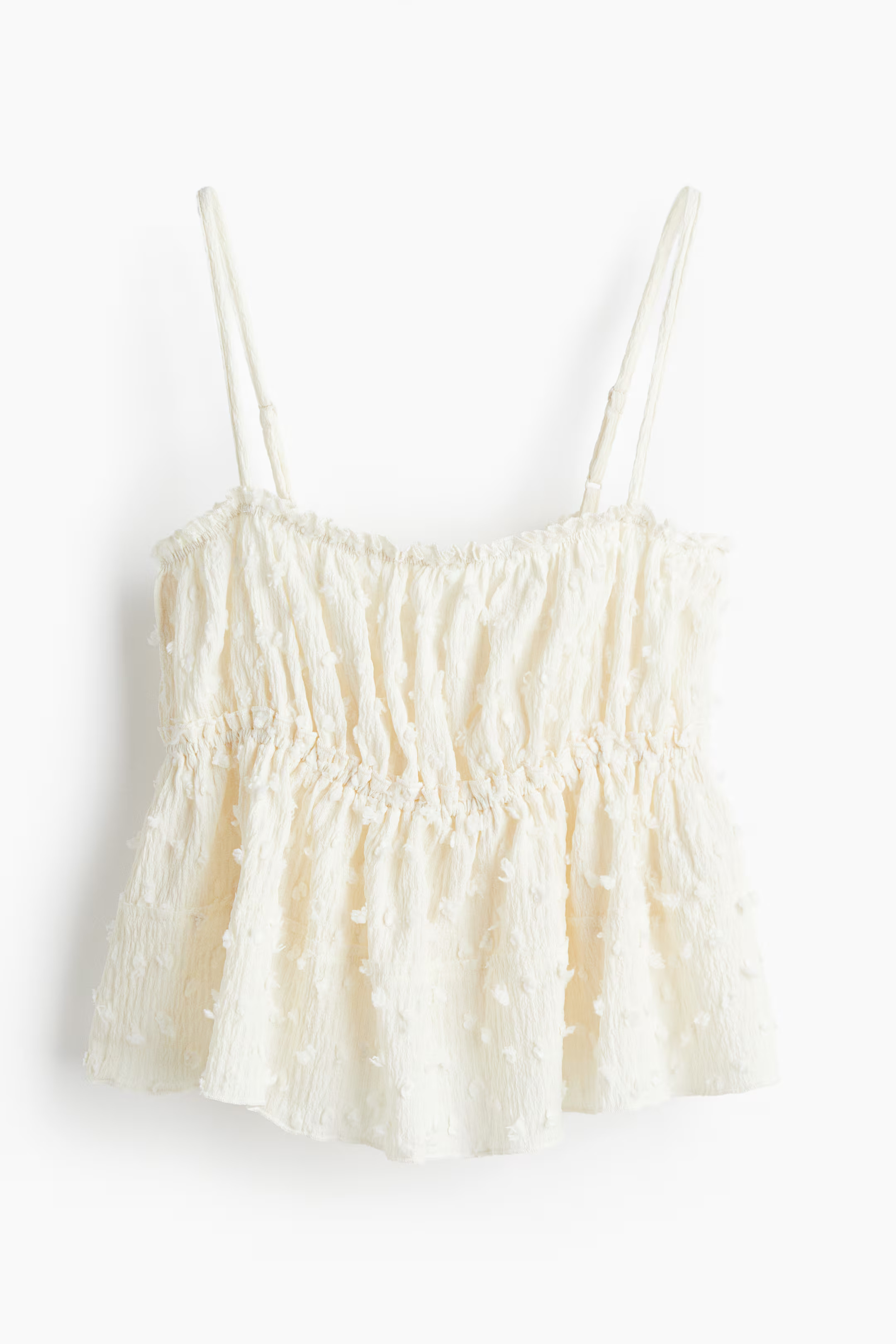 Textured jersey top | H&M (UK, MY, IN, SG, PH, TW, HK)