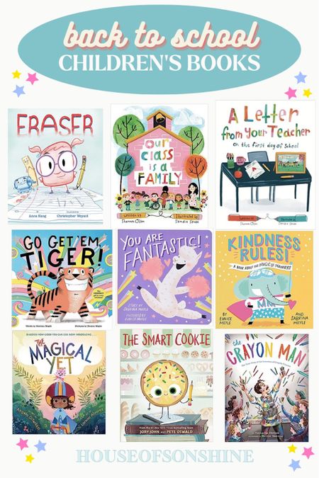 Back to school books for kids! We love reading these books to prep for the first day of school, 1st day of school

#LTKkids #LTKBacktoSchool #LTKfamily