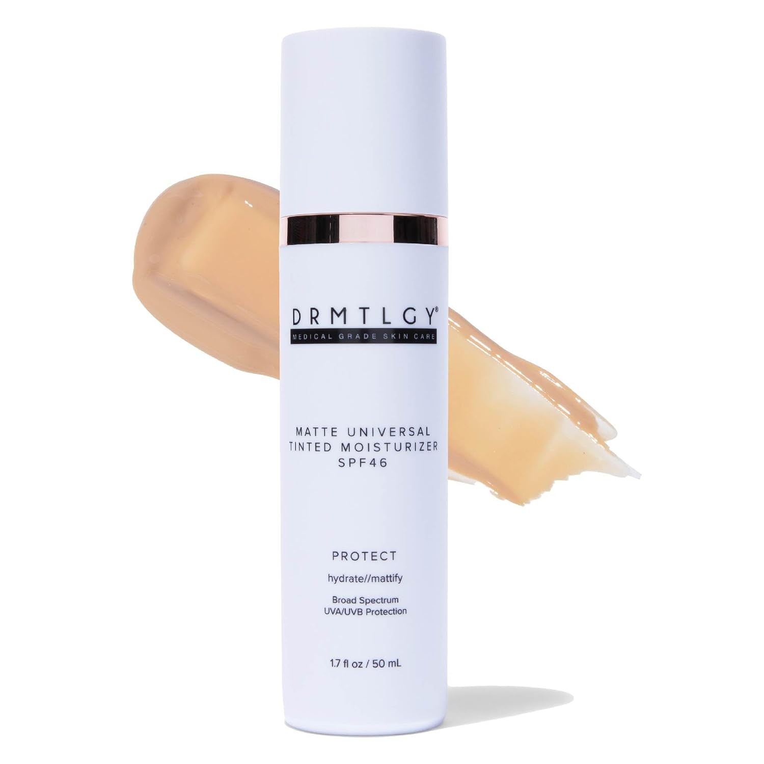 DRMTLGY Matte Universal Tinted Moisturizer SPF 46 | Matte Tinted Sunscreen | Amazon (US)