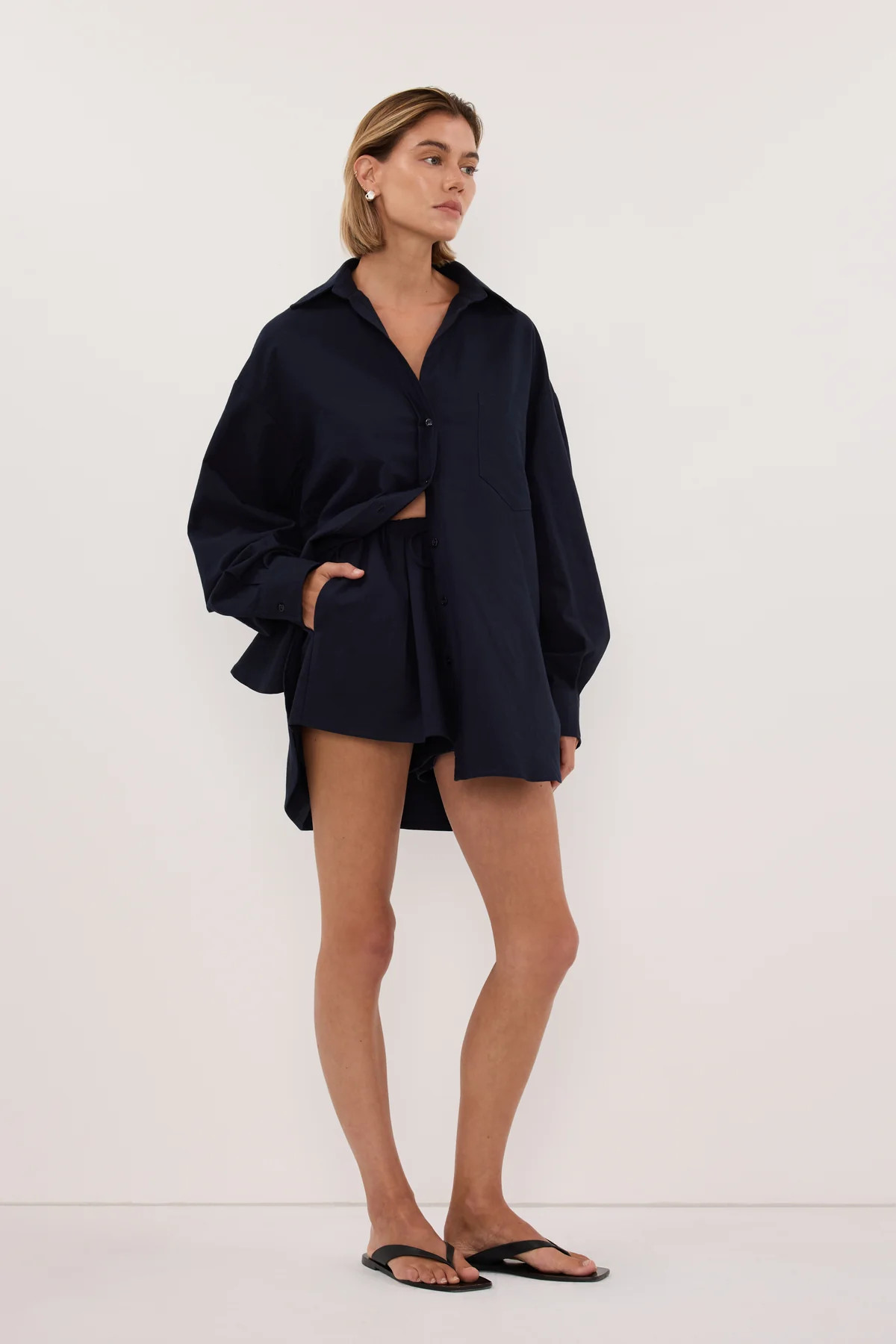 RHEA 2.0 INK COTTON SHIRT | DISSH