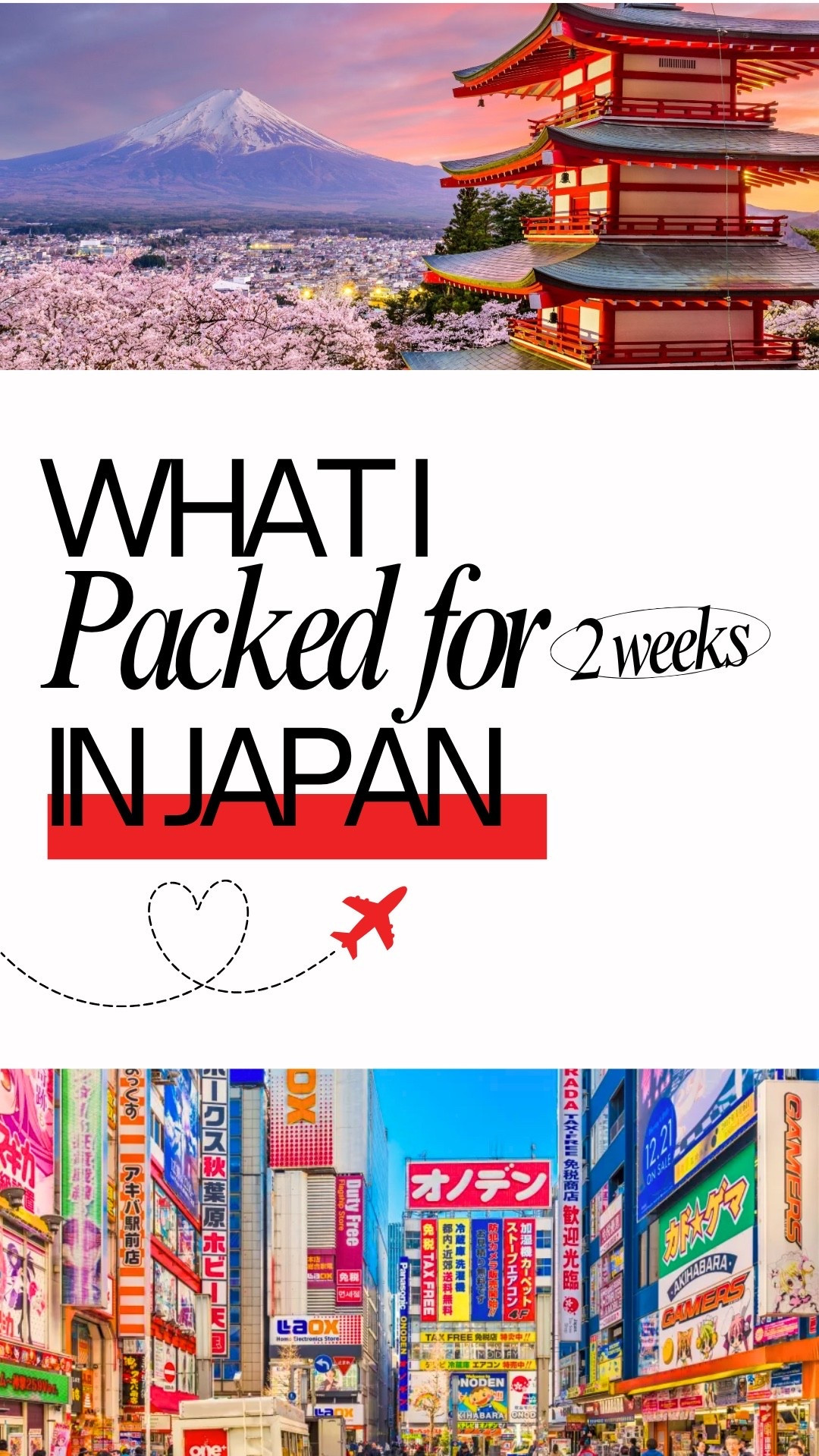 What I packed for our 2-week long family vacation to Japan

#LTKootd #LTKTravel