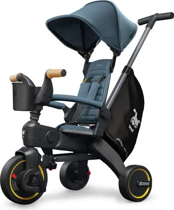Doona Liki Convertible Stroller Trike in Nitro Black at Nordstrom | Nordstrom