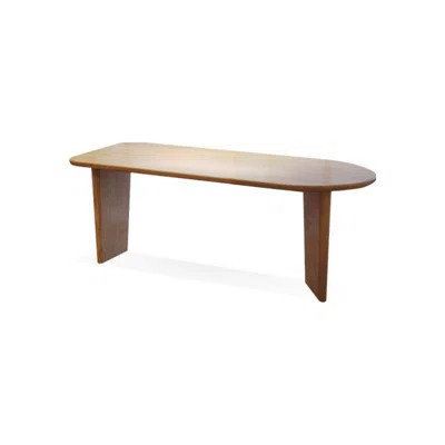 Burlywood Half-circle Solid Wood Writing desk | Wayfair North America