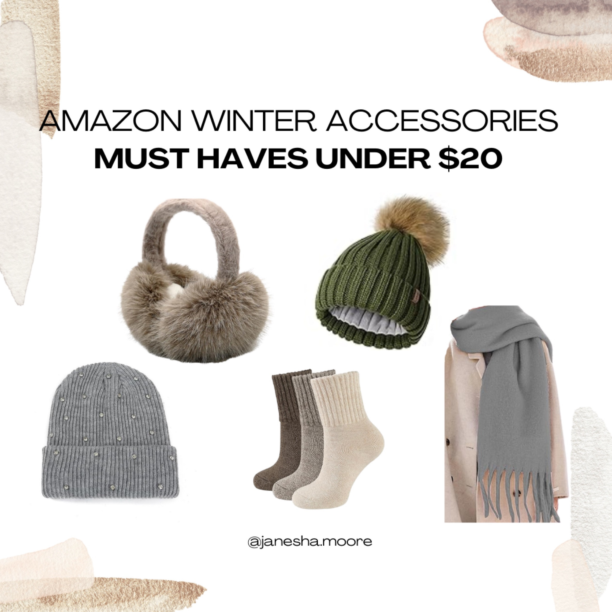 Amazon Winter Accessories Must-Haves Under $20

#LTKSeasonal #LTKfindsunder50