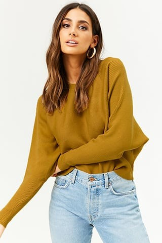 Ribbed Dolman Sweater | Forever 21 (US)