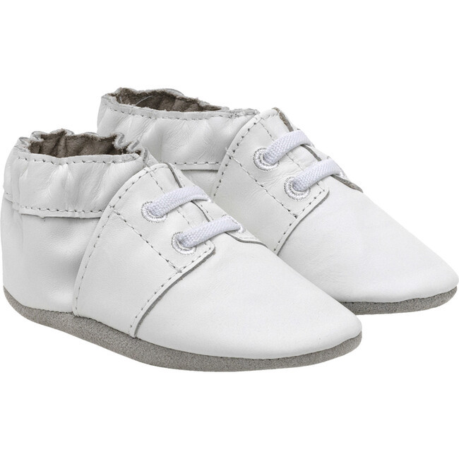 Robeez | Special Occasion Crib Shoes (White, Size 6-12M) | Maisonette | Maisonette