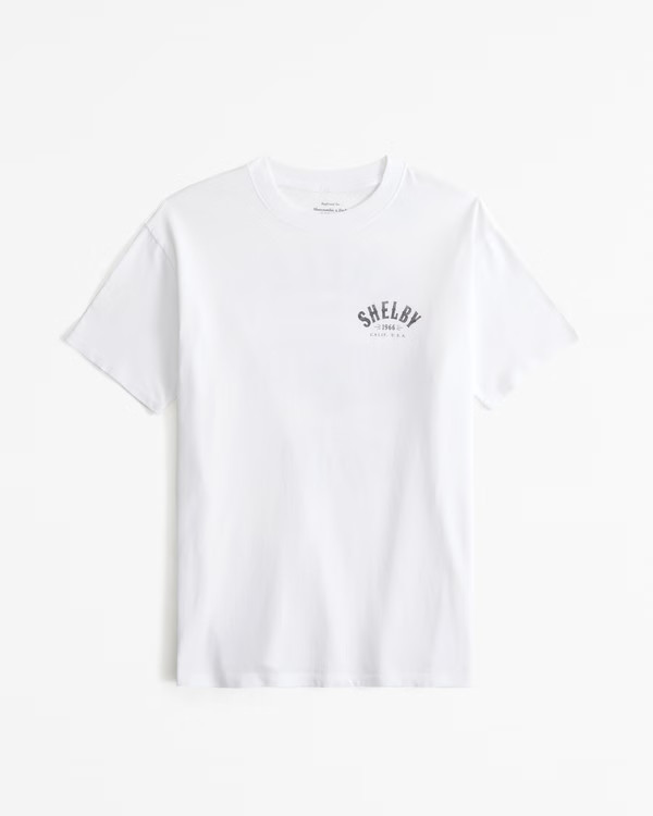 Oversized Shelby Graphic Tee | Abercrombie & Fitch (US)