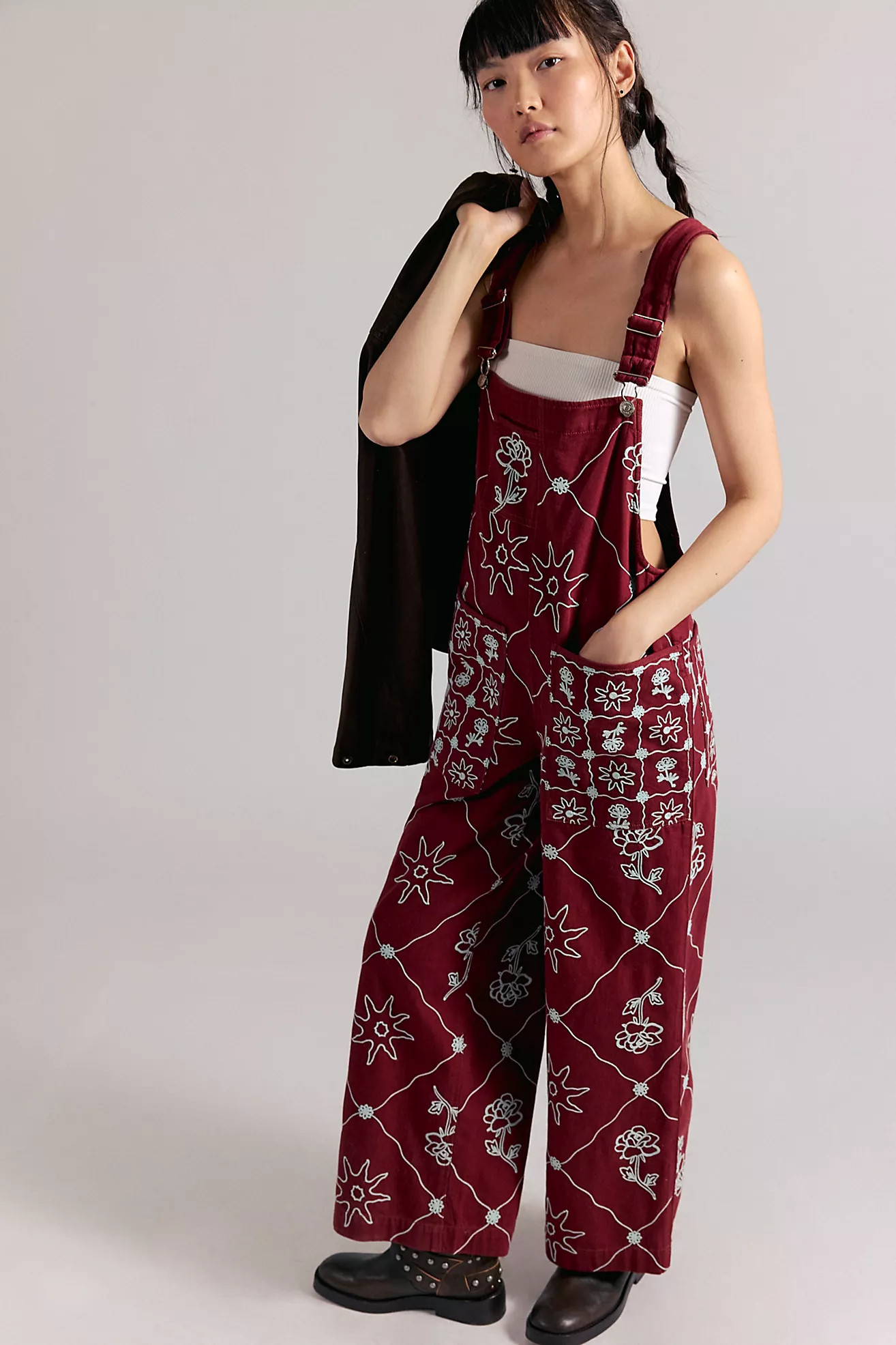 We The Free Rising Sun Overalls | Free People (Global - UK&FR Excluded)