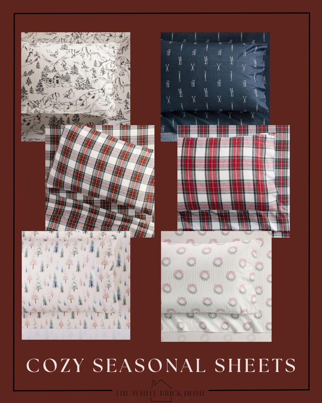 These sheet sets are cozy and festive - perfect gift ideas for teens, or if you want to change over your kids bedding at the beginning of the season for a festive touch in your kids bedrooms! 

Kids room, kids bedroom, kids bedding, bedding, sheet sets, kids bedroom, kids sheets, cozy home, cozy kids room, bedroom design, bedroom decor, kids bedroom, boys room, girls room, pottery barn, loveshackfancy