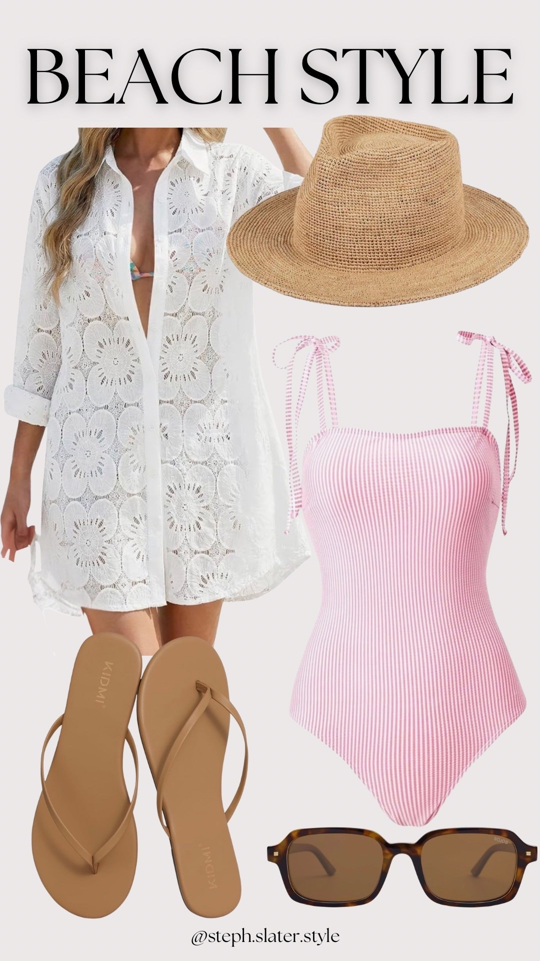 Mom-approved beach look  

#LTKTravel #LTKSwim #LTKootd