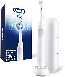 Oral-B iO Series 2 Limited Rechargeable Electric Powered Toothbrush, Pure White with 1 Gentle Car... | Amazon (CA)