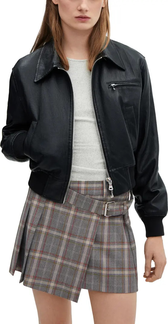 Plaid Wrap Miniskirt | Nordstrom