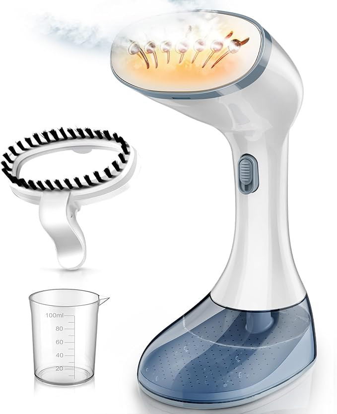Steamer for Clothes, 1800W Fast Heat-up Clothes Steamer Handheld Garment Steamer with 3 Steam Set... | Amazon (US)