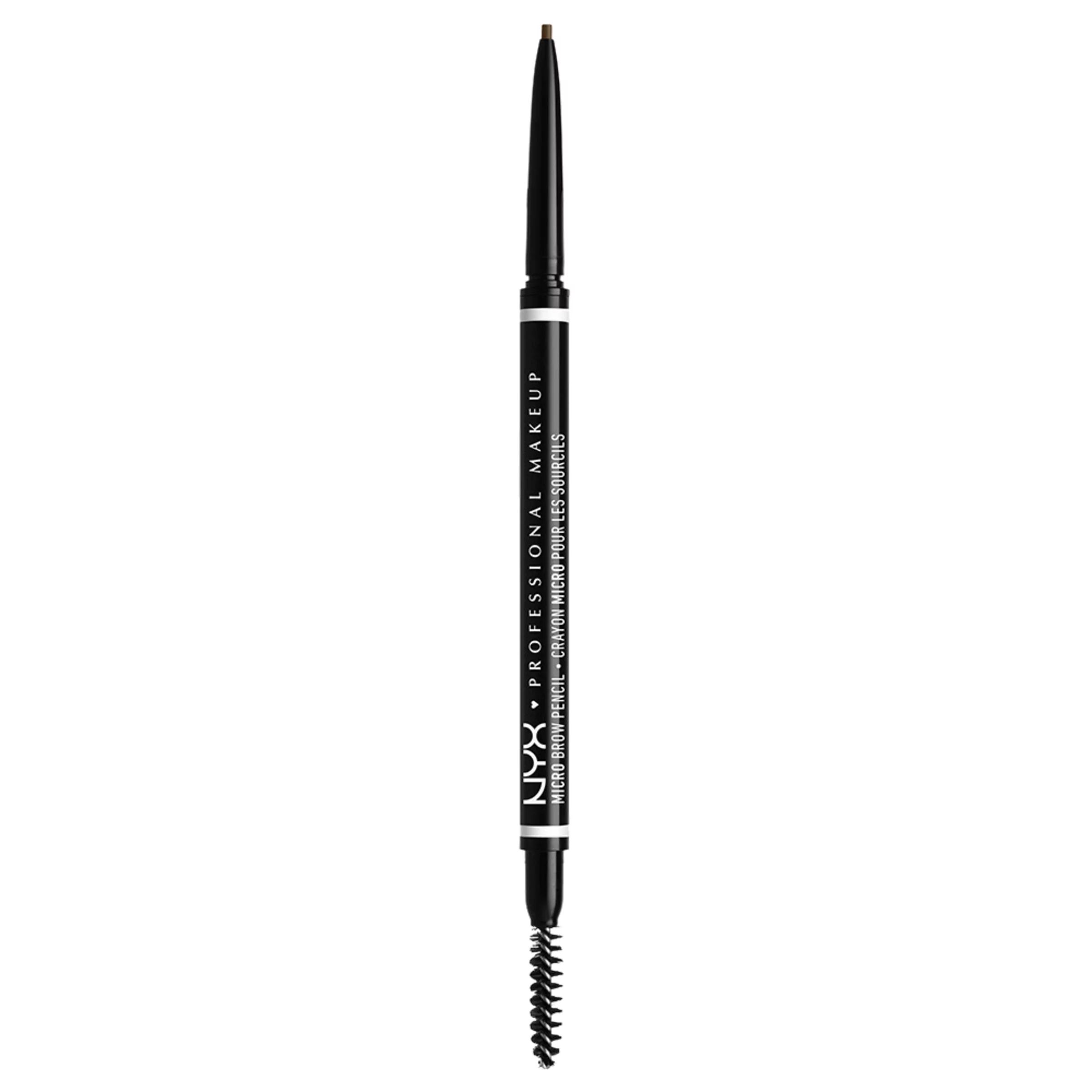 NYX Professional Makeup Micro, Vegan Eyebrow Pencil, Ash Brown, 0.003 oz - Walmart.com | Walmart (US)