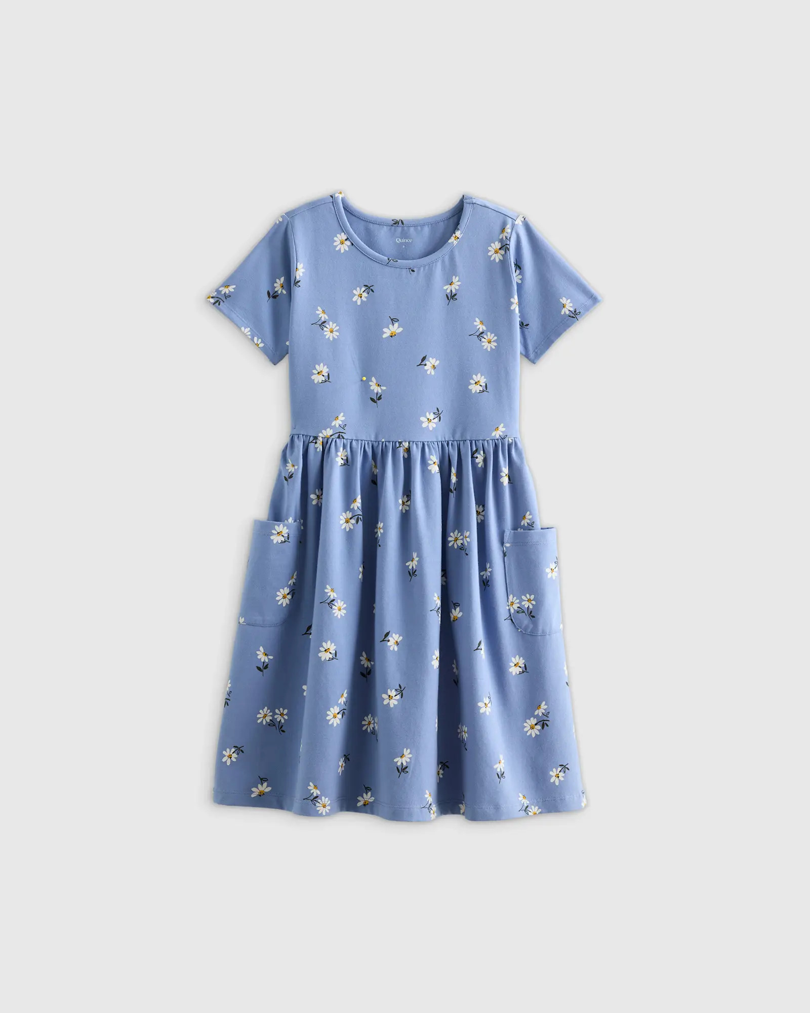 Organic Cotton Fit and Flare Pocket Dress | Quince
