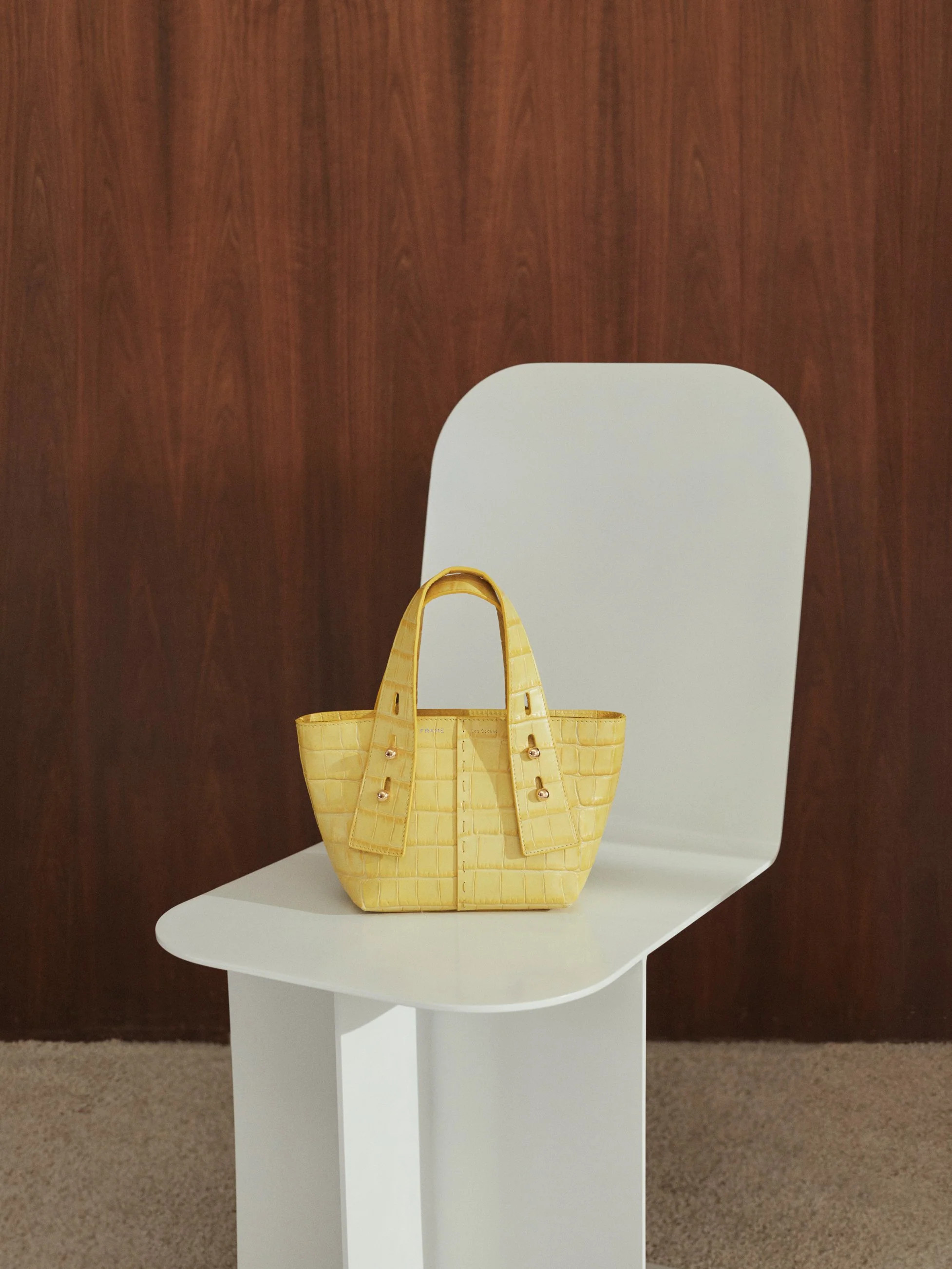 Les Second - Mini -- Lemon Croco | Frame Denim