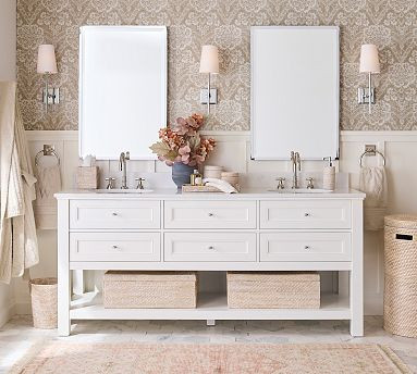 Classic 72" Double Sink Vanity | Pottery Barn (US)