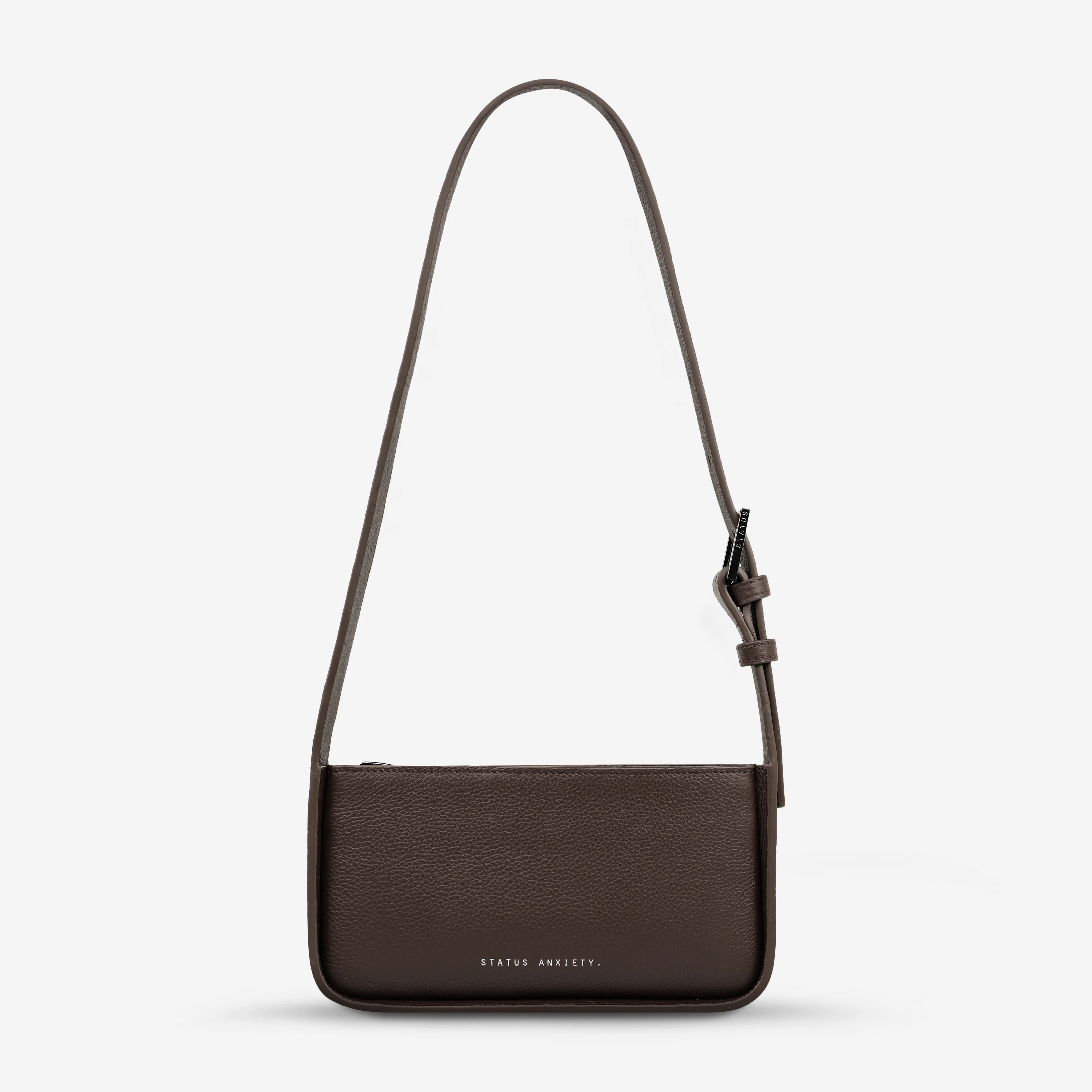 State of Mind Women’s Cocoa Leather Bag | Status Anxiety® | Status Anxiety 