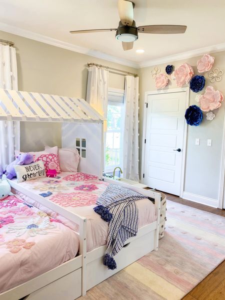 Little girl room #pinkandblue #pinkroom 

#LTKhome