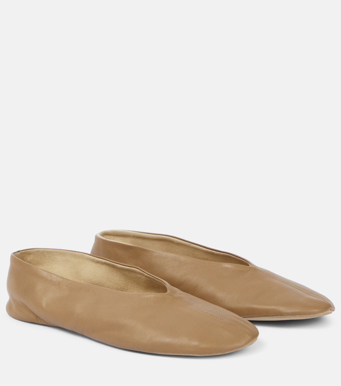 Stella leather ballet flats | Mytheresa (US/CA)