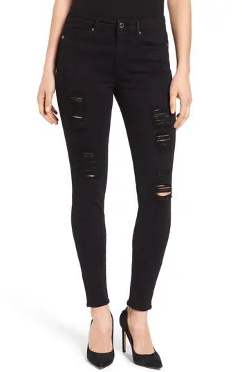 Women's Good American Good Legs High Rise Ripped Skinny Jeans | Nordstrom