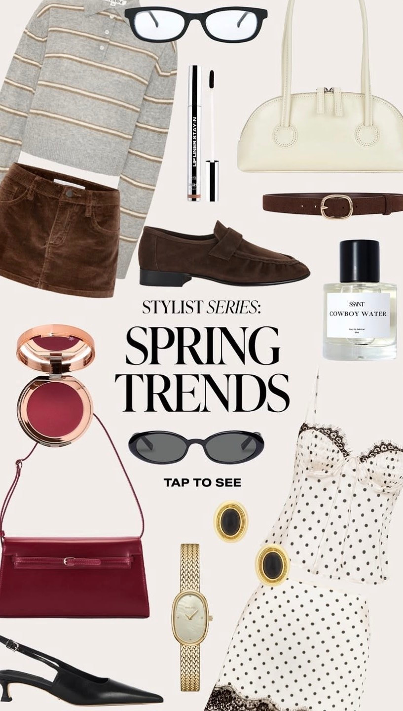 Spring trends from Revolve 🤎

#set #skirt #bag #flats #beauty polo socks sunglasses belt coat jeans boots earrings necklace perfume heels watch 

#LTKootd #LTKFestival #LTKgrwm