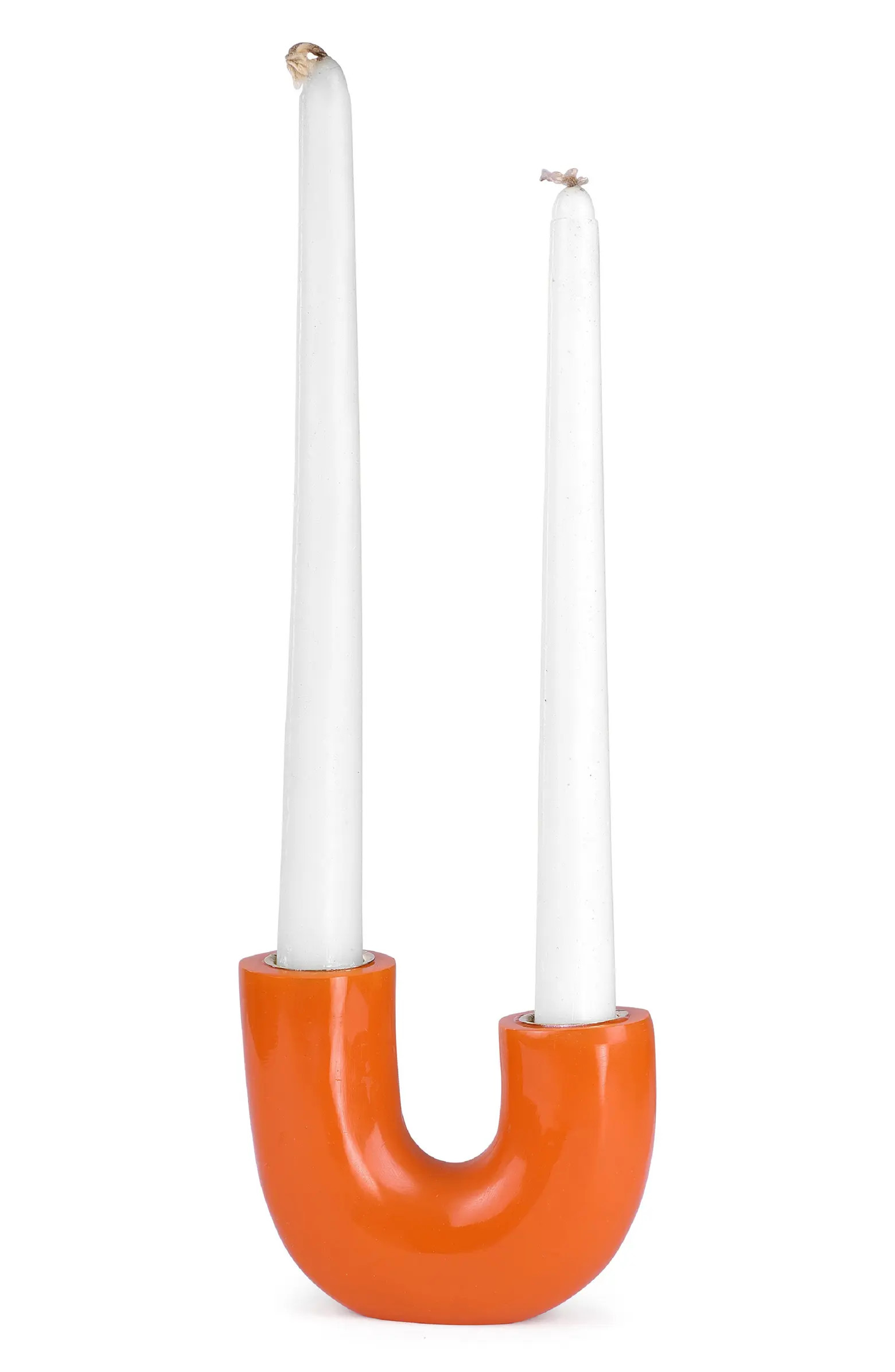 Casa Amarosa Modern U-Shape Resin Candle Holder | Nordstrom | Nordstrom