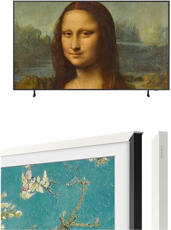SAMSUNG 65-Inch Class QLED The Frame Series & Customizable White Bezel | Amazon (CA)