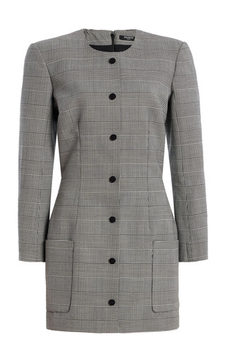 Prince of Wales Jacquard Short Dress | Moda Operandi (Global)