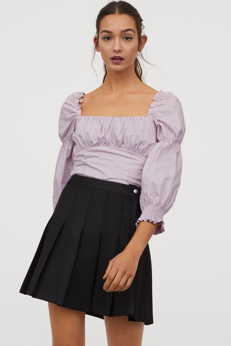 Pleated skirt | H&M (UK, MY, IN, SG, PH, TW, HK)