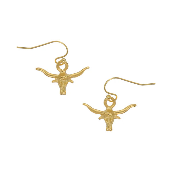 Mini Longhorn Drop Earrings | Susan Shaw