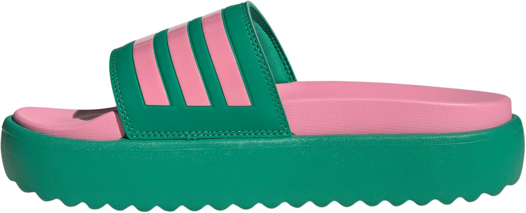 adidas Women's Adilette Platform Slide Sandal | Amazon (US)