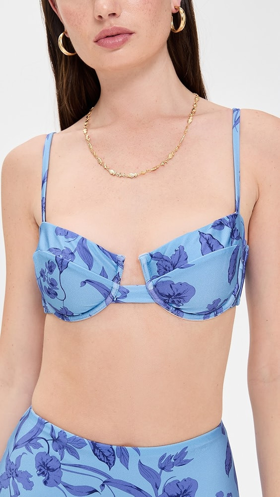 MINKPINK Jeanne Bra Cup Bikini Top | Shopbop | Shopbop