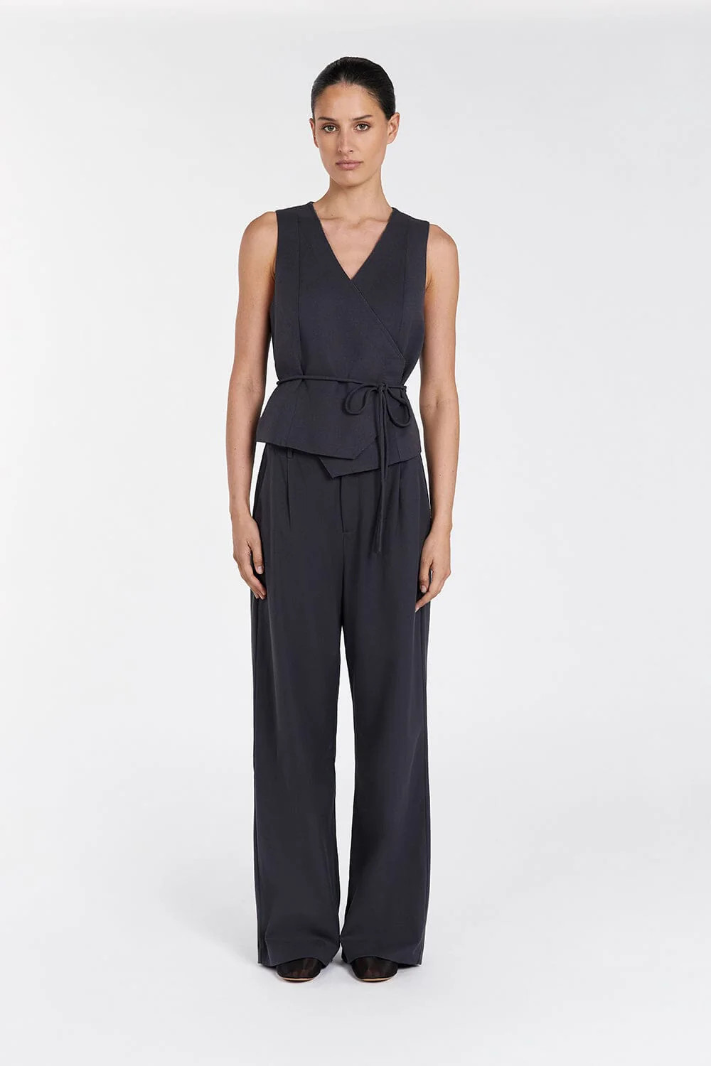 TORI SLATE ASYM TOP | DISSH